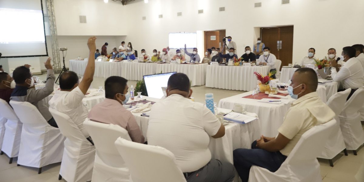 Votación para avalar decisiones de la mesa de pre consulta02